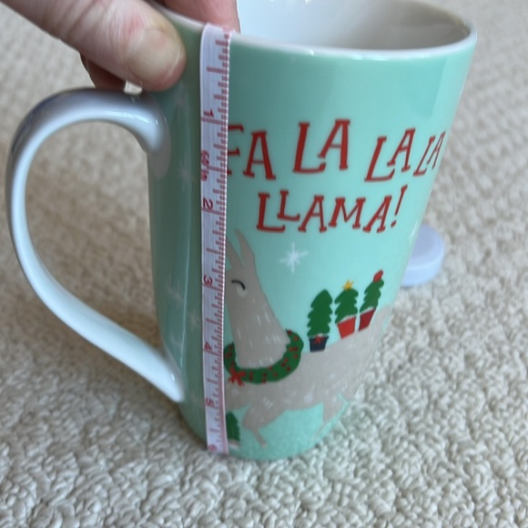 Festive Latte mug - microwave and dishwasher safe - Picture 6 of 6